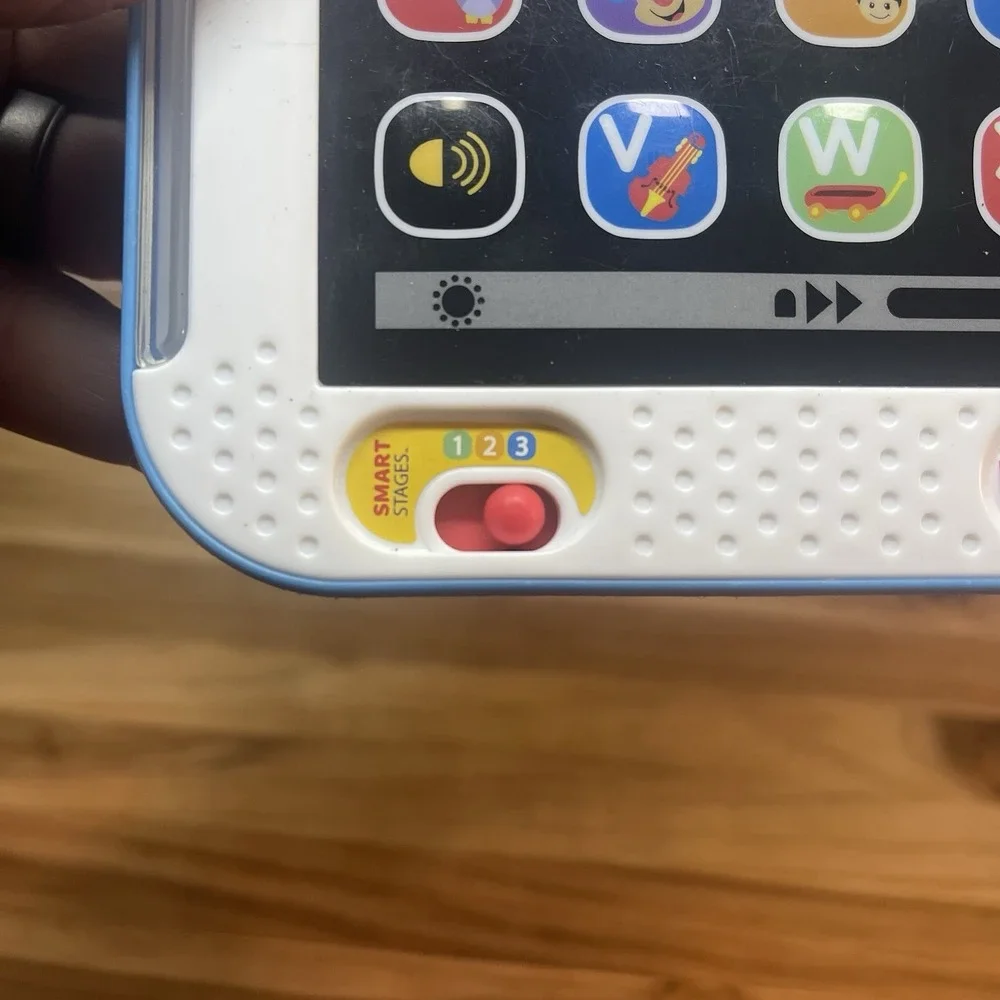 Fisher-Price Laugh & Learn Smart Stages Tablet - Blue Educational Toddler 12-36M